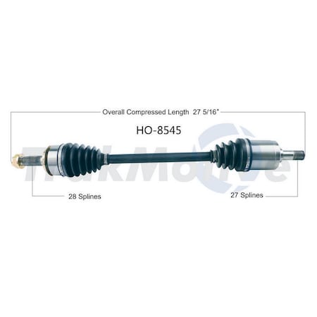 Surtrack Axle Cv Axle Shaft, Ho-8545 HO-8545